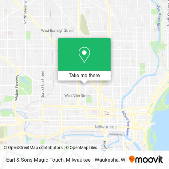 Earl & Sons Magic Touch map