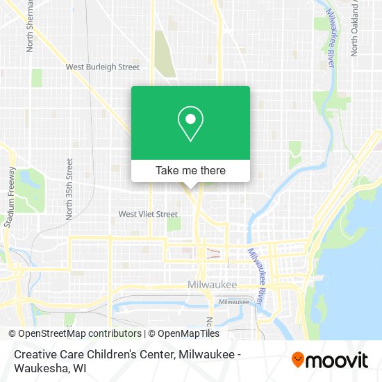 Mapa de Creative Care Children's Center
