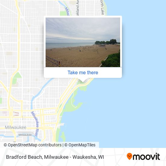 Mapa de Bradford Beach