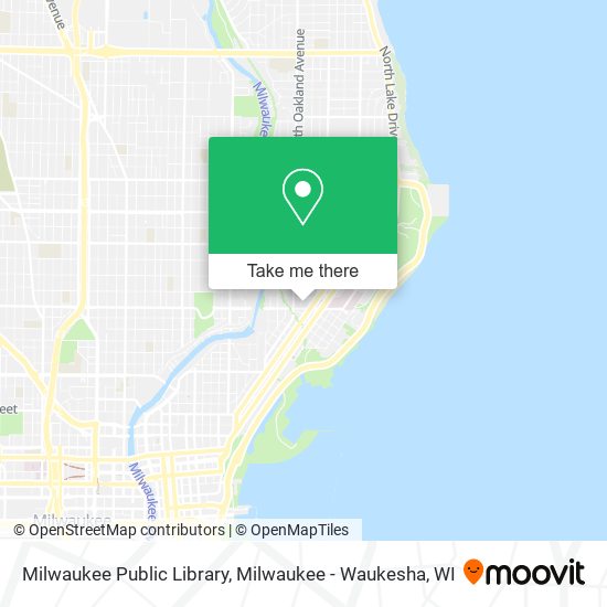 Mapa de Milwaukee Public Library