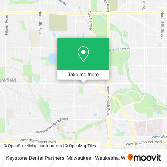 Keystone Dental Partners map