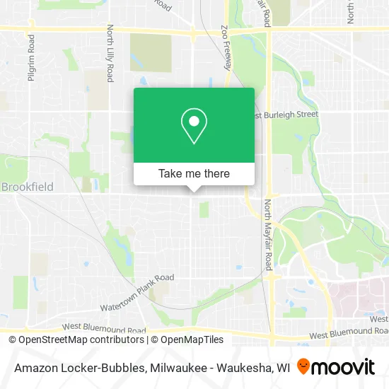 Amazon Locker-Bubbles map