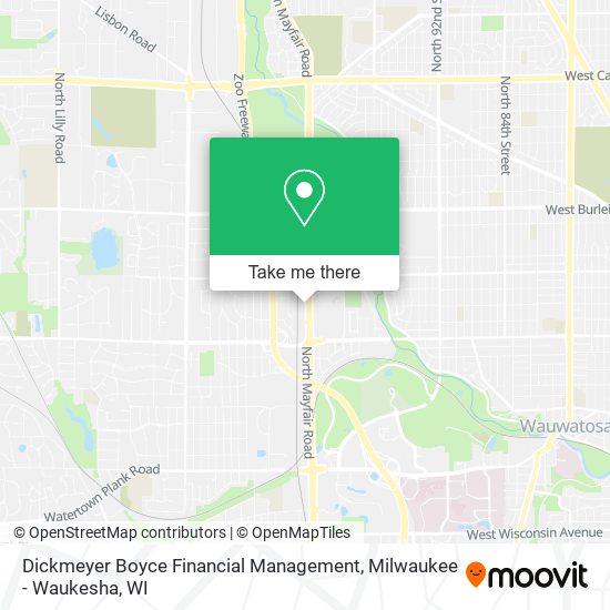 Mapa de Dickmeyer Boyce Financial Management