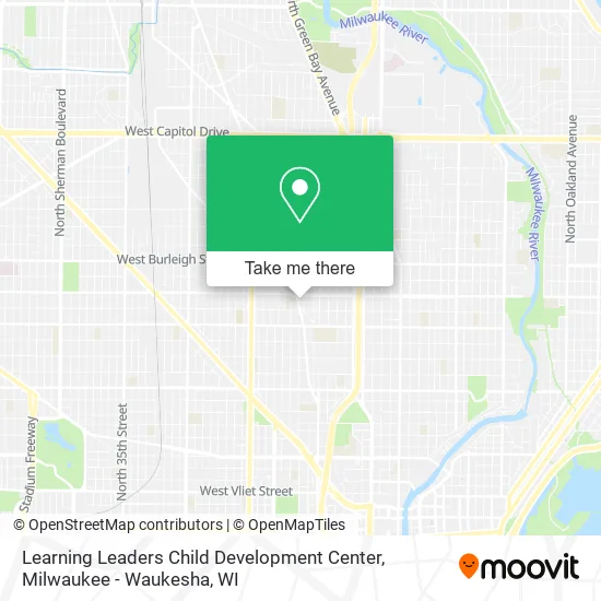 Learning Leaders Child Development Center map