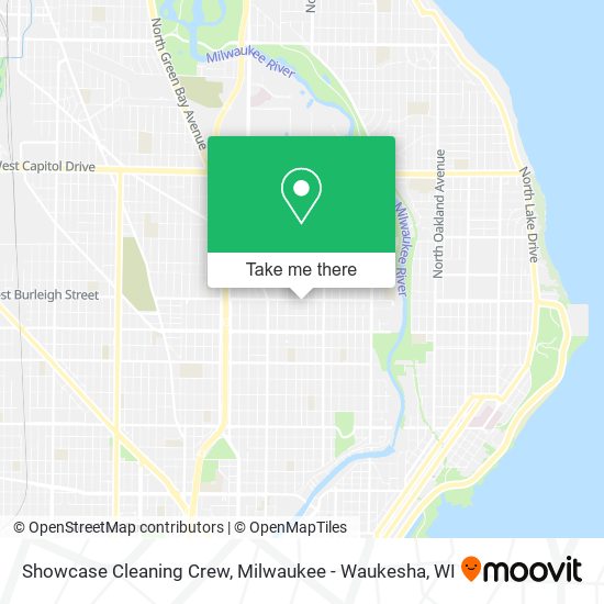 Showcase Cleaning Crew map