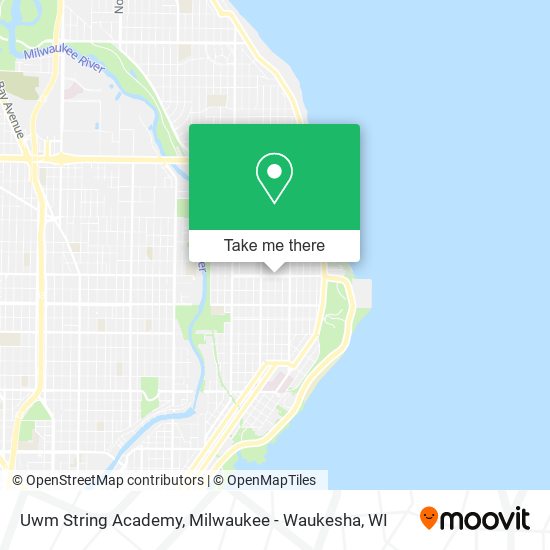 Mapa de Uwm String Academy