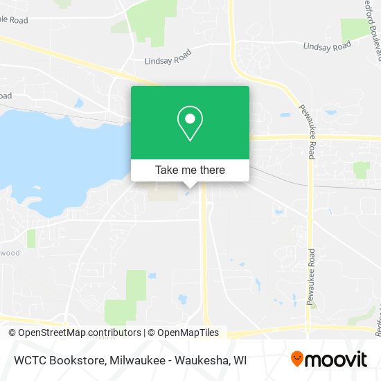 WCTC Bookstore map