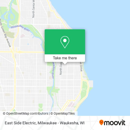 East Side Electric map