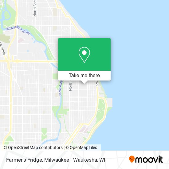 Farmer's Fridge map