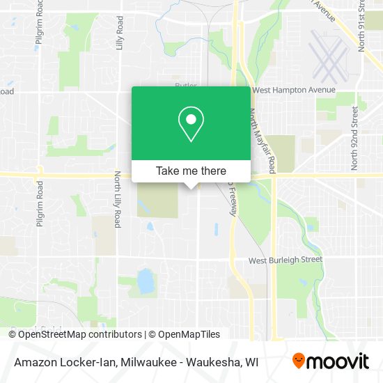 Amazon Locker-Ian map