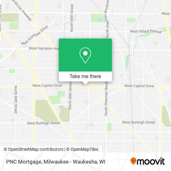 PNC Mortgage map