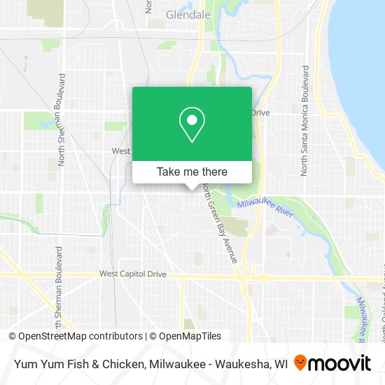 Mapa de Yum Yum Fish & Chicken