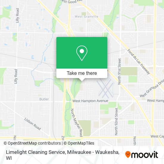 Mapa de Limelight Cleaning Service