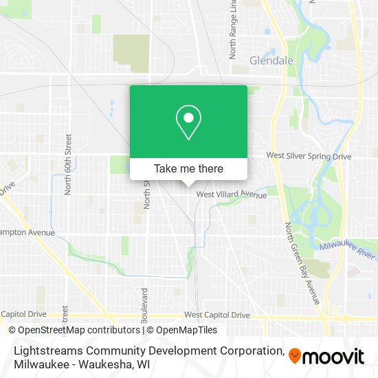 Mapa de Lightstreams Community Development Corporation