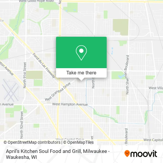 Mapa de April's Kitchen Soul Food and Grill