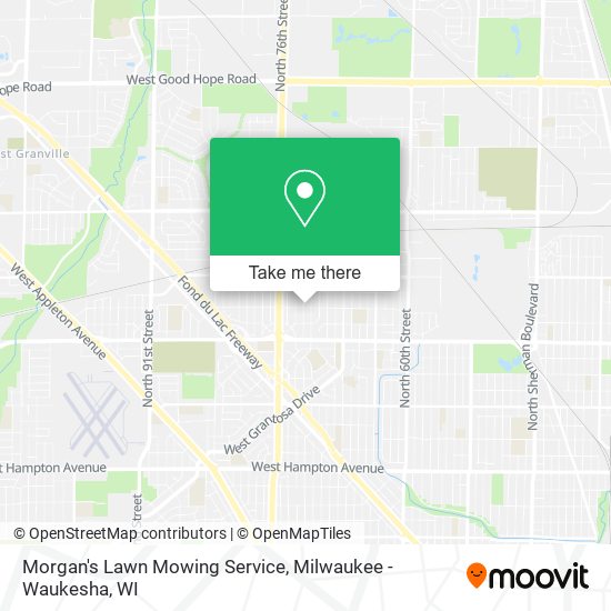Mapa de Morgan's Lawn Mowing Service