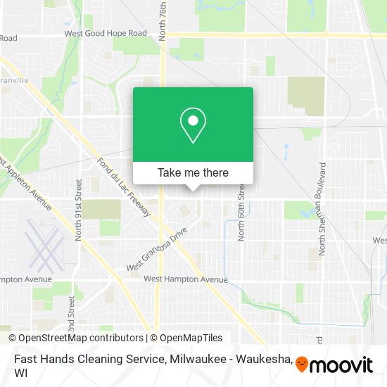 Fast Hands Cleaning Service map
