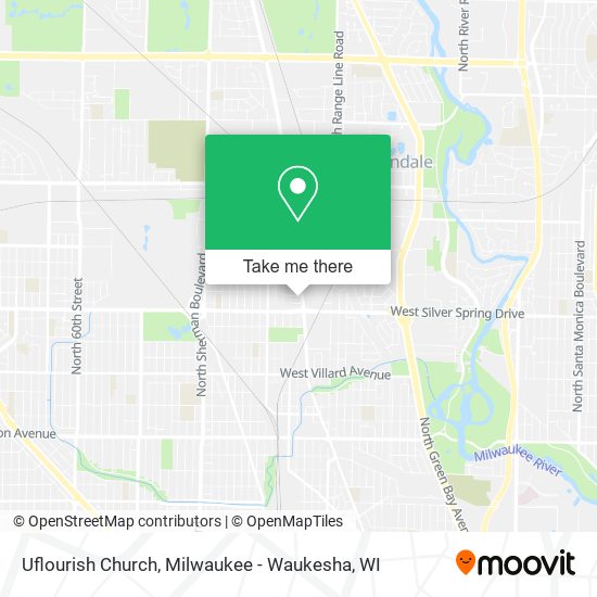 Uflourish Church map