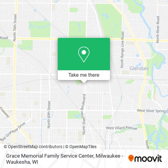 Mapa de Grace Memorial Family Service Center