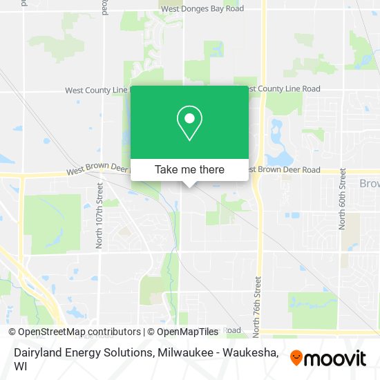 Mapa de Dairyland Energy Solutions