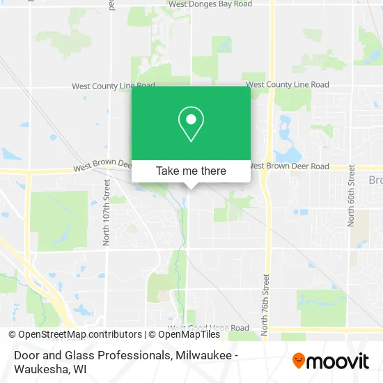 Mapa de Door and Glass Professionals
