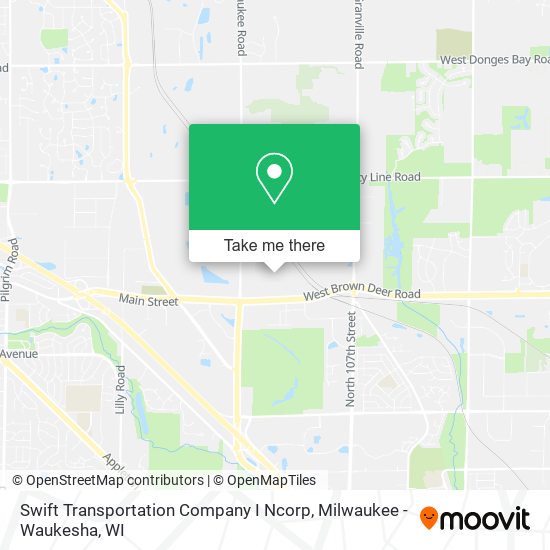 Swift Transportation Company I Ncorp map