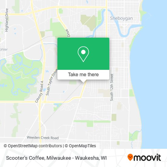 Scooter's Coffee map