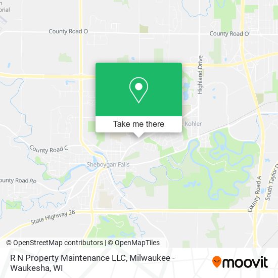 R N Property Maintenance LLC map