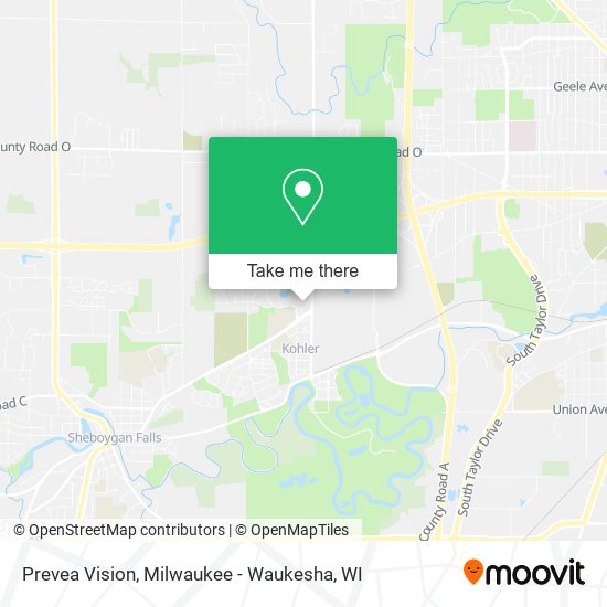 Prevea Vision map