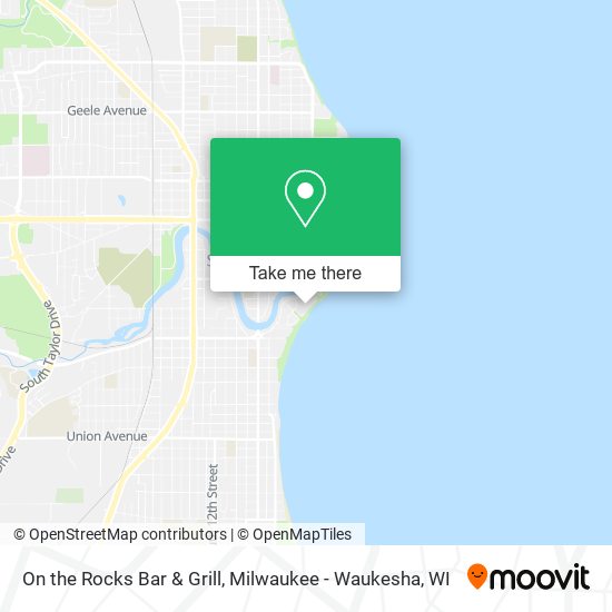 On the Rocks Bar & Grill map