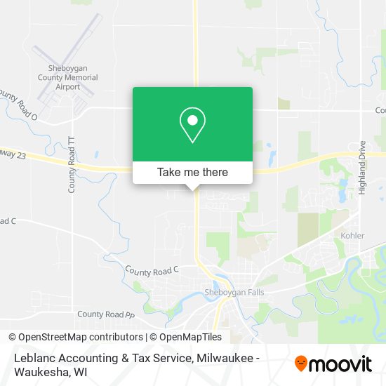 Leblanc Accounting & Tax Service map