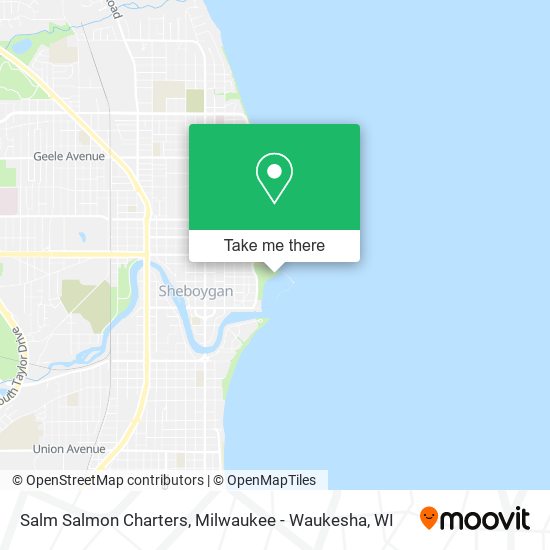 Salm Salmon Charters map
