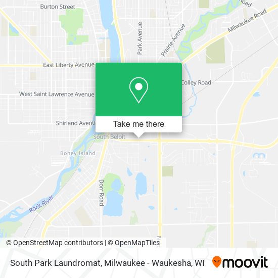 Mapa de South Park Laundromat