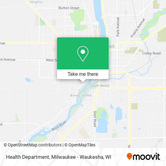 Mapa de Health Department