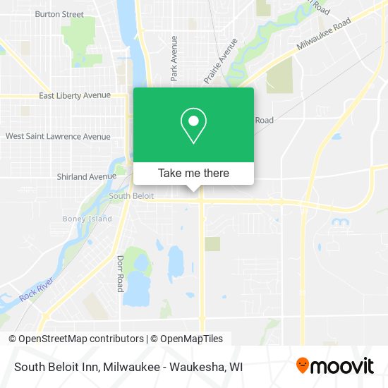South Beloit Inn map