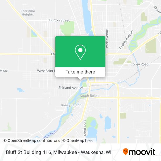 Bluff St Building 416 map