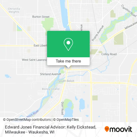 Mapa de Edward Jones Financial Advisor: Kelly Eickstead