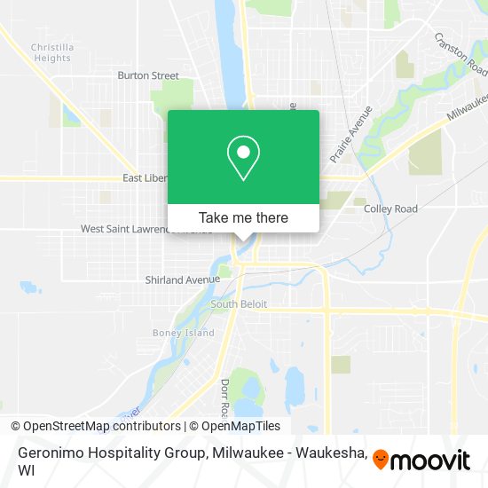 Mapa de Geronimo Hospitality Group
