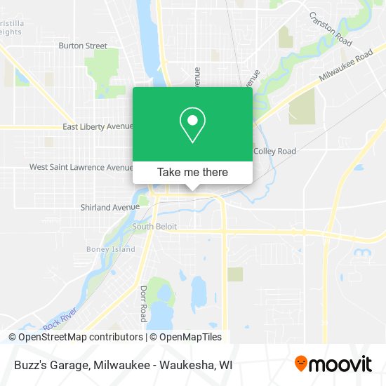 Buzz's Garage map