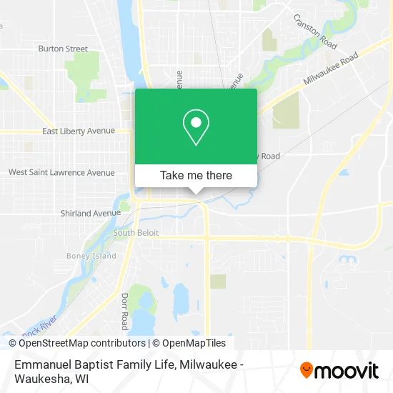 Mapa de Emmanuel Baptist Family Life