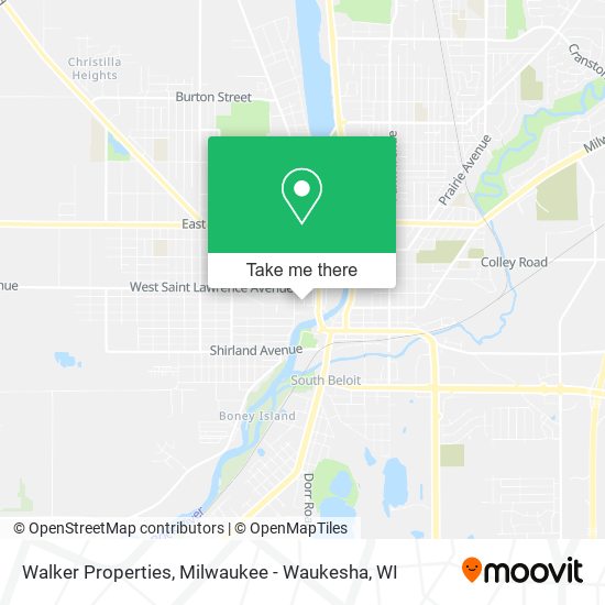 Walker Properties map