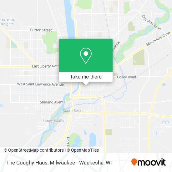 The Coughy Haus map