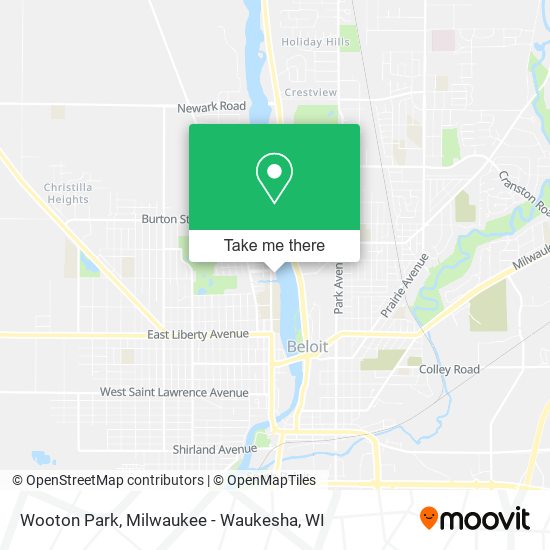 Wooton Park map