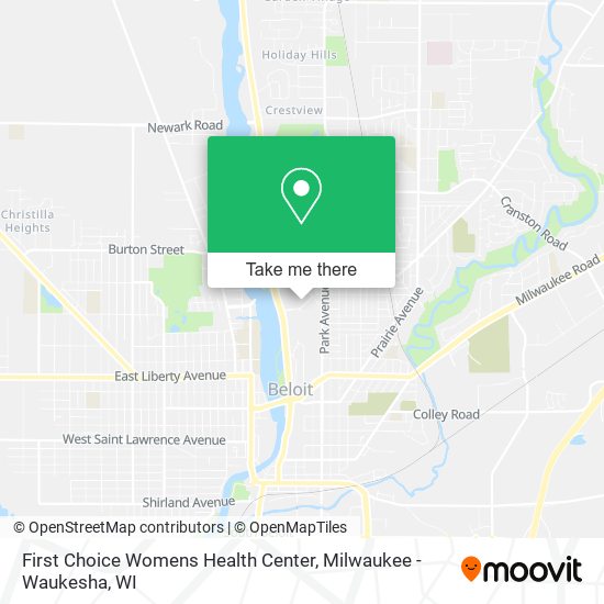 First Choice Womens Health Center map