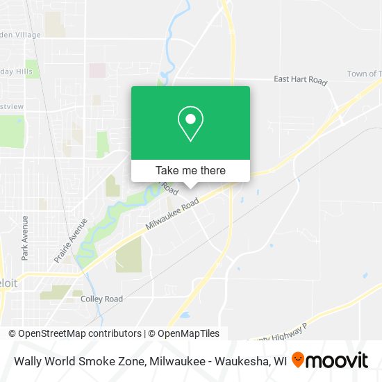 Wally World Smoke Zone map