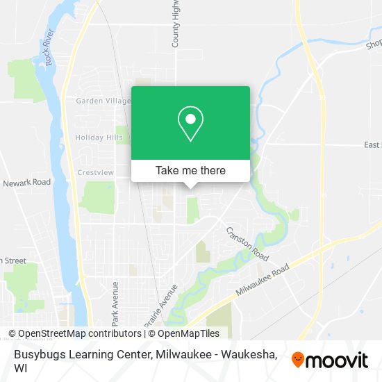 Busybugs Learning Center map