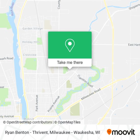 Ryan Benton - Thrivent map
