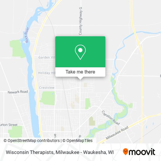 Mapa de Wisconsin Therapists