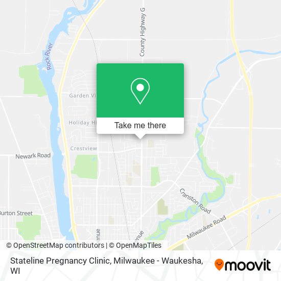 Mapa de Stateline Pregnancy Clinic