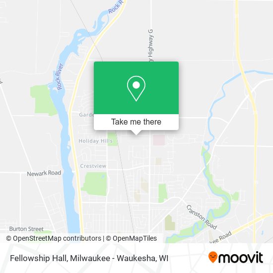 Mapa de Fellowship Hall